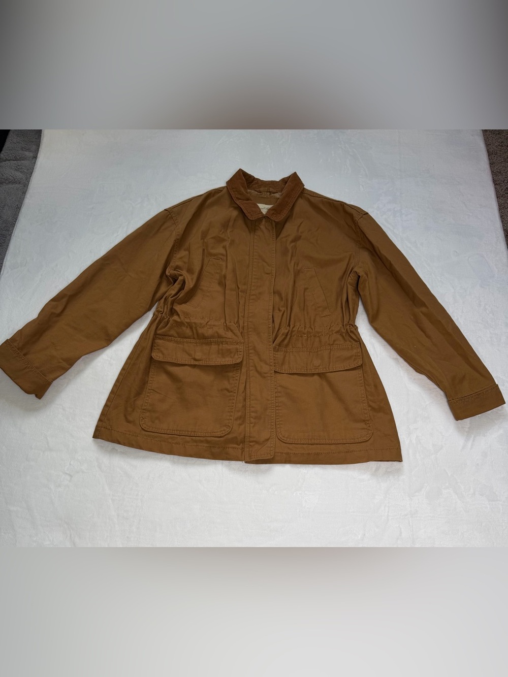 Universal Thread Men’s Corduroy Bomber Jacket in Brown